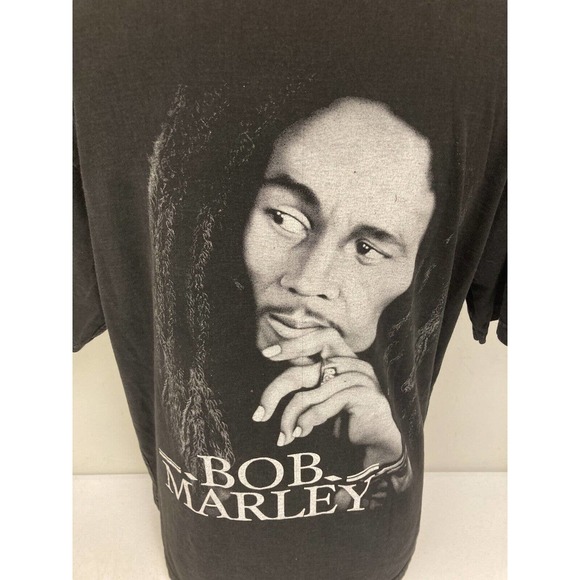 Bob Marley Exodus Legend Album Cover T-Shirt L Front and Back Black and White - Picture 6 of 6